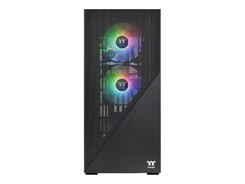 Thermaltake Divider 370 TG ARGB - Mid tower - E-ATX - Seitenteil mit Fenster (gehärtetes Glas) CA-1S4-00M1WN-00