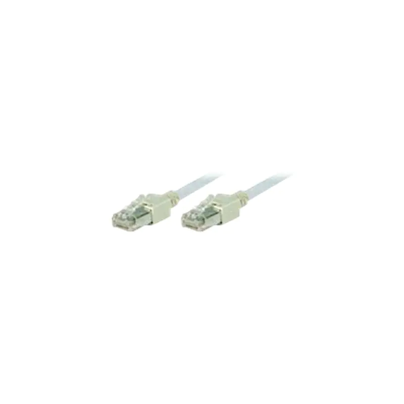 exertis Connect - Patch-Kabel - RJ-45 (M) zu RJ-45 (M) - 50 cm - SF/UTP - CAT 5e - Grau