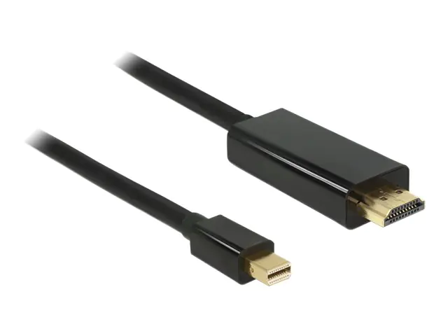 Delock - HDMI-Kabel - Mini DisplayPort männlich zu HDMI männlich - 1 m - Schwarz