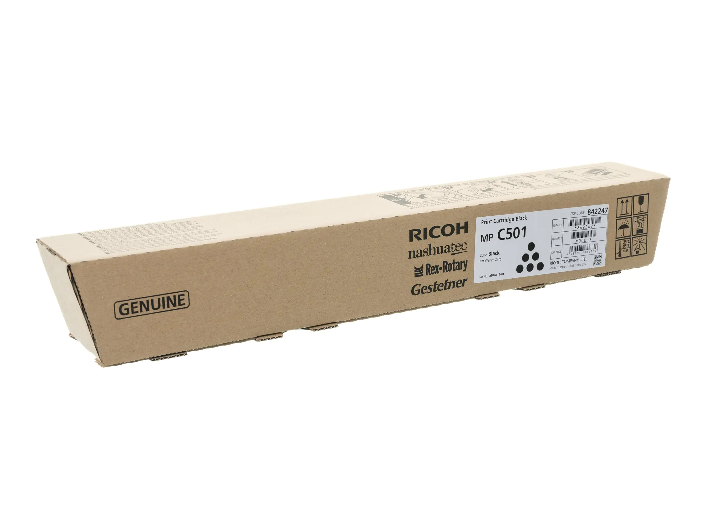 Ricoh Schwarz - original - Tonerpatrone - für