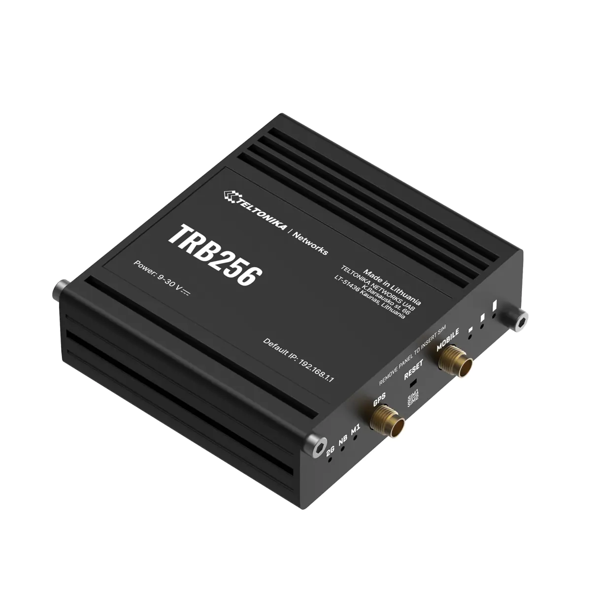 Teltonika TRB256 - Gateway - 100Mb LAN, BACnet, RS-485, Modbus, DNP3, RS-232