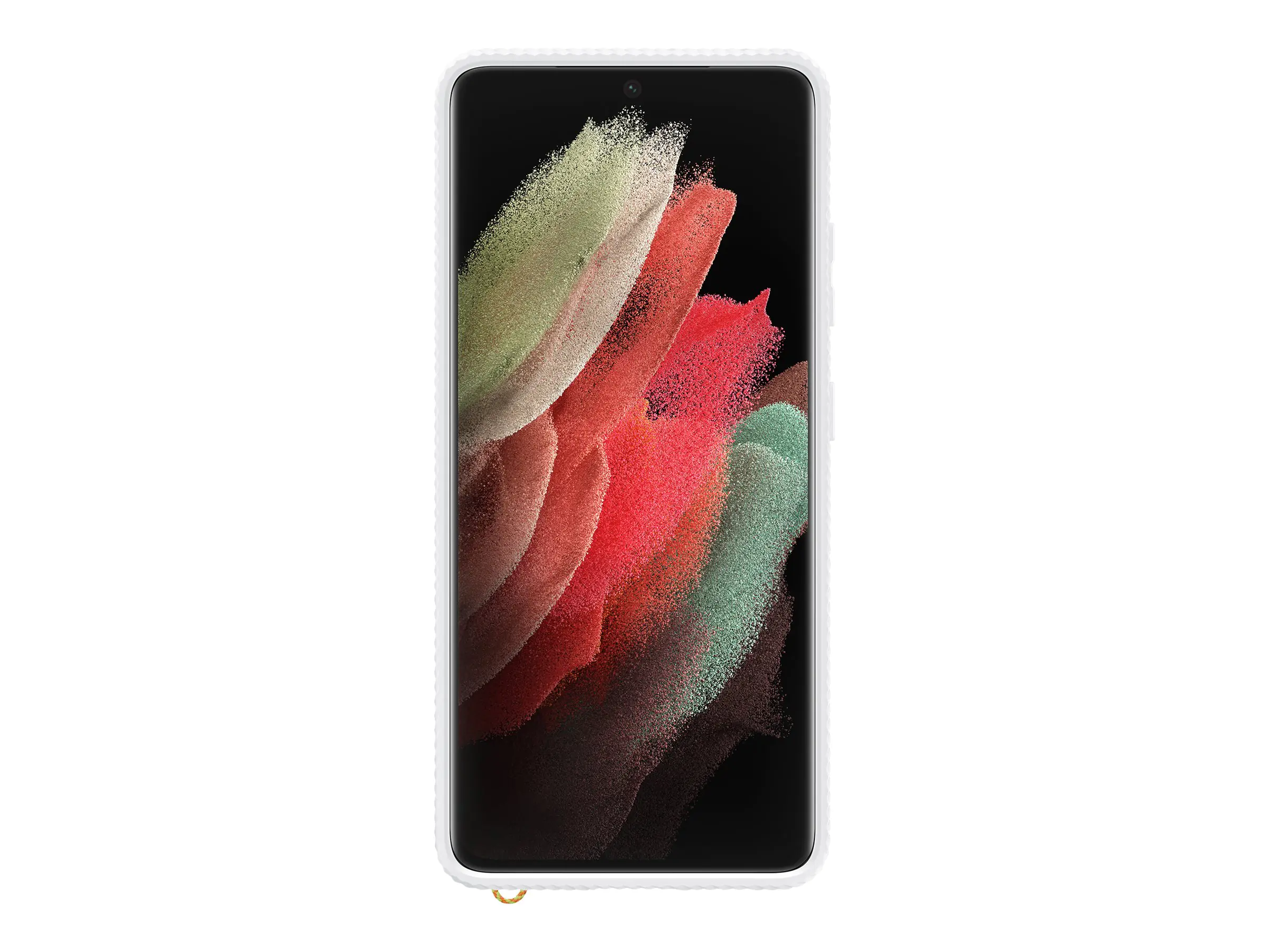 Samsung Clear Protective Cover EF-GG998 - Hintere Abdeckung für Mobiltelefon - weiß - für Galaxy S21 Ultra 5G