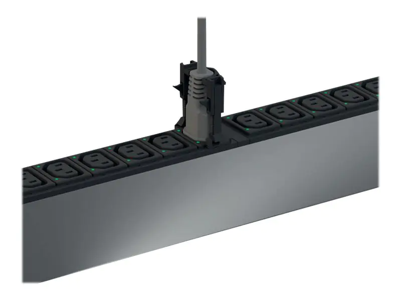 Bachmann - PDU Steckerverriegelung - Schwarz (Packung mit 6)