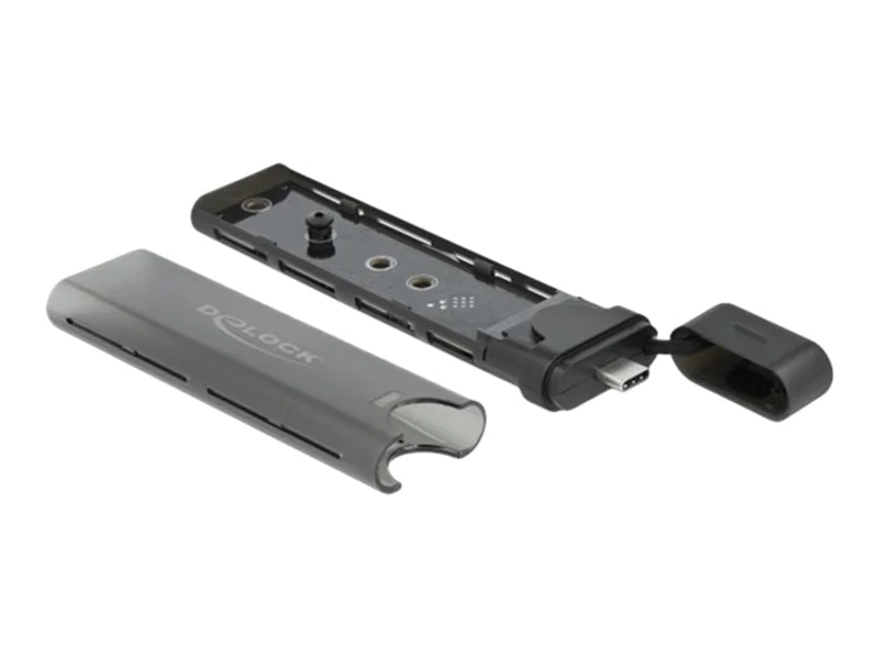 Delock - Speichergehäuse - M.2 - M.2 NVMe Card / SATA 10Gb/s - USB 3.2 (Gen 2)