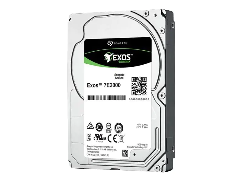 Seagate Exos 7E2000 - Festplatte - 1 TB - intern 2.5" SFF (6.4 cm SFF) - SATA 6Gb/s - ST1000NX0423