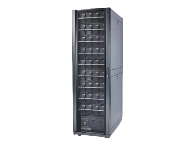 APC Symmetra PX 160 Battery Frame - Batteriegehäuse - 9 x Batterie - Bleisäure - 42HE - 48.3 cm (19") - Schwarz - für P/N: SY32K160H-NB, SY32K96H-NB, SY64K160H-NB, SY64K96H-NB, SY96K160H-NB, SY96K96H-NB