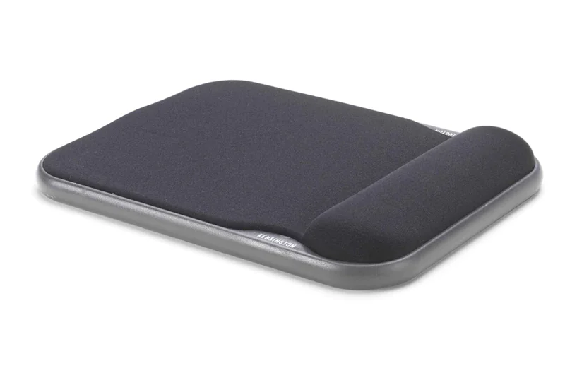 Kensington Sports Contour Gel Mouse Wrist Pad - Mauspad mit Handgelenkpolsterkissen - Schwarz