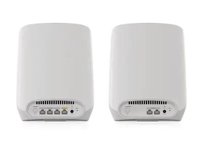 Netgear Orbi RBK762S - WLAN-System - (Router, Extender) - bis zu 465 m² - Netz 1GbE - Wi-Fi 6 - Tri-Band