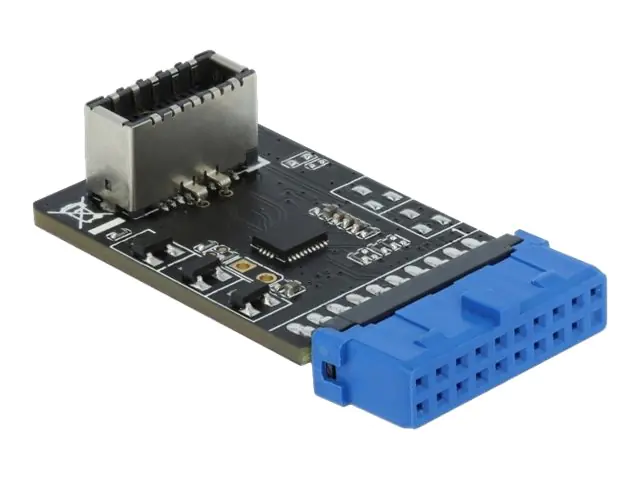Delock USB 3.2 Gen 1 Adapter Pin Header - Interner und externer USB-Adapter - 19-poliger