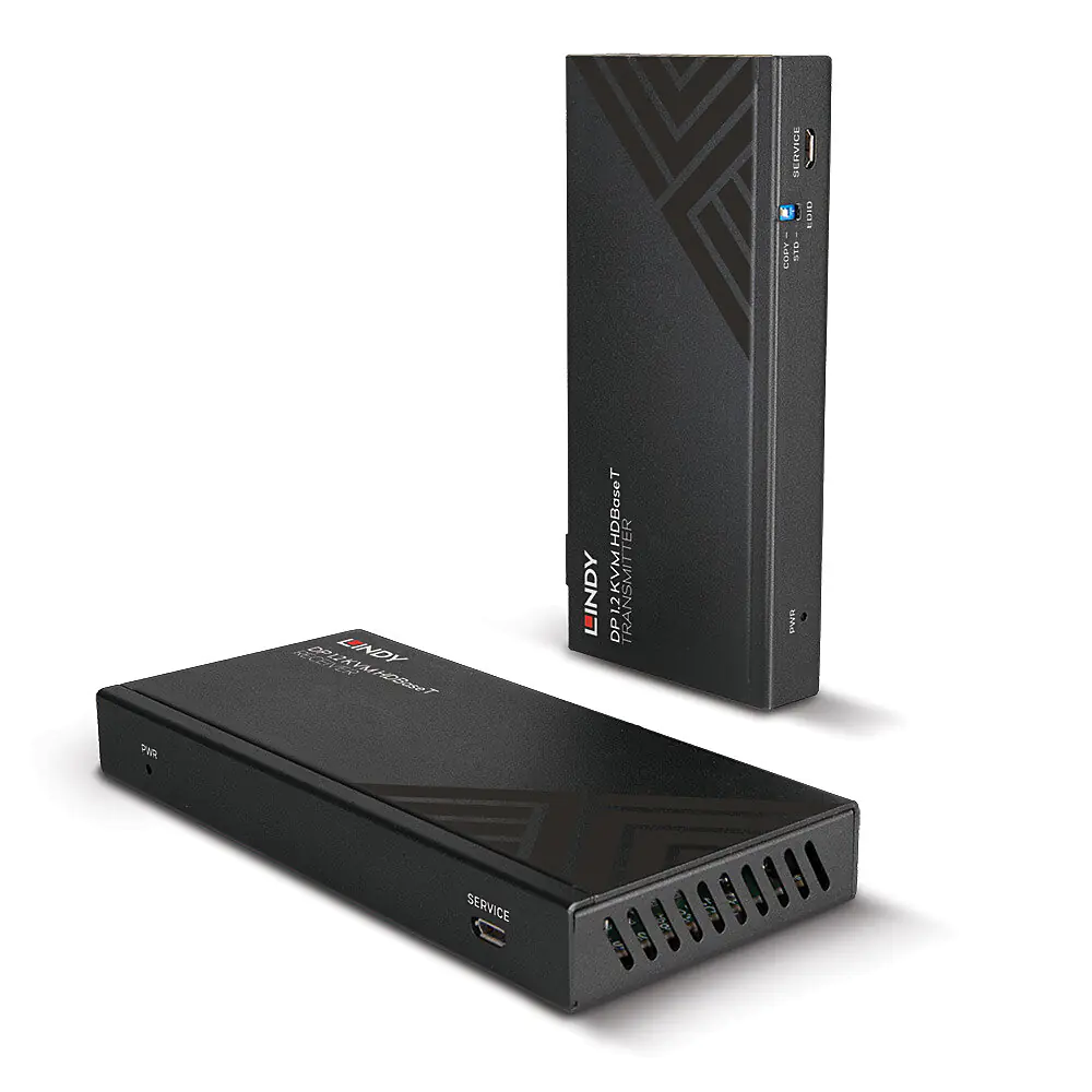 Lindy - Sender und Empfänger - KVM / Audio / Serial / Infrared Extender - HDBaseT - über CAT 6 - bis zu 150 m