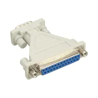 InLine AT-Adapter - 25pol Sub D Buchse an 9pol Sub D Stecker