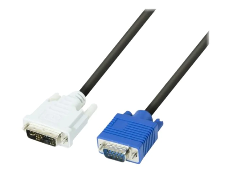 Azenn Connect Hypertec 127701-HY, 2 m, DVI-A, VGA, Männlich, Männlich, Schwarz