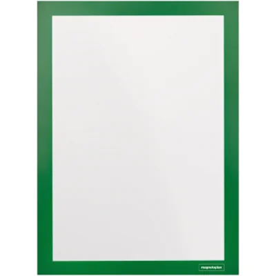 magnetoplan® Magnetrahmen magnetofix DIN A4 Polypropylen grün 2 St./Pack.