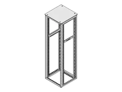 Schroff VARISTAR - Gleitschienenmontagesatz - 1U - 48.3 cm (19") - 69.9 cm