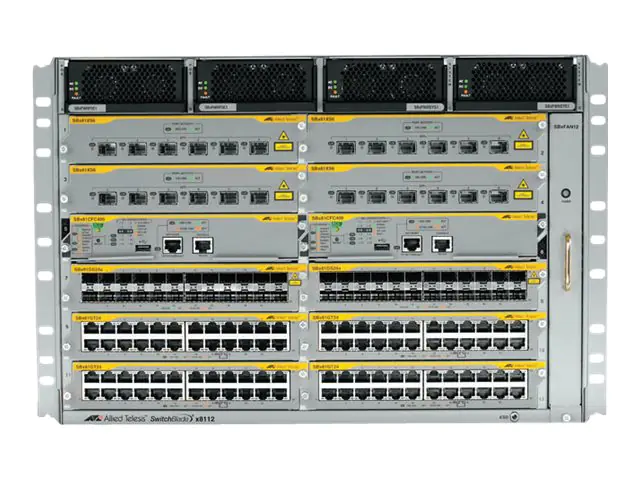 Allied Telesis SwitchBlade AT SBx8112 - Switch - an Rack montierbar - für Allied Telesis AT-SBX81GC40; SwitchBlade AT SBX81, SBX81GC40