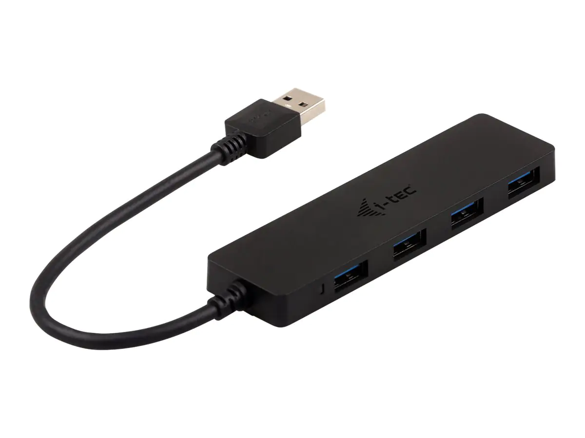 i-Tec USB 3.0 Slim Passive HUB - Hub - 4 x SuperSpeed USB 3.0 - Desktop