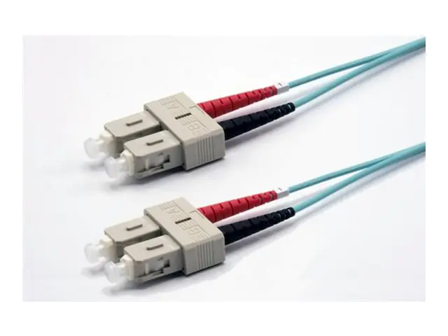 Ekivalan LWL Duplex Patchkabel OM3 50/SC/SC aqua - 2 m - Duplex