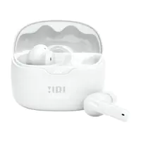 JBL TUNE Beam - True Wireless-Kopfhörer mit Mikrofon - im Ohr - Bluetooth - aktive Rauschunterdrückung - Geräuschisolierung - weiß