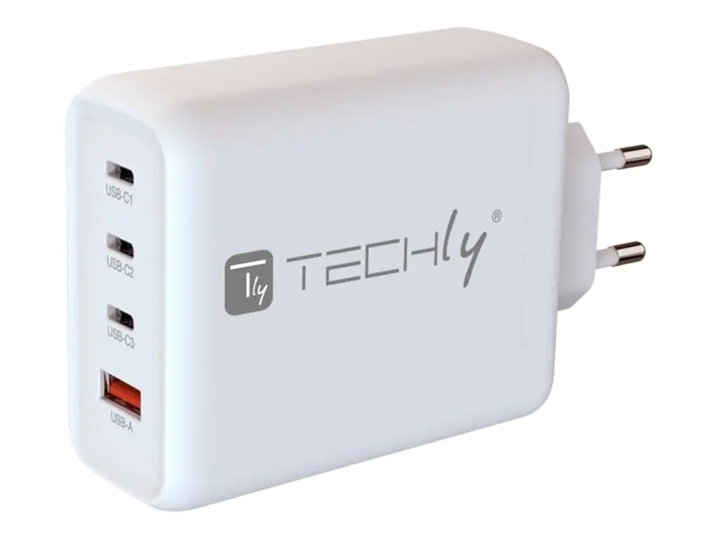 Bachmann Techly GaN Ladegerät 3x USB-C und 1x USB-A