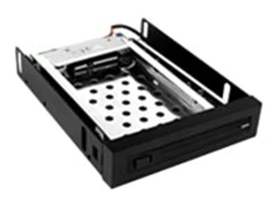 ICY BOX IB-2216StS - Mobiles Speicher-Rack - 2.5" (6.4 cm) - Schwarz