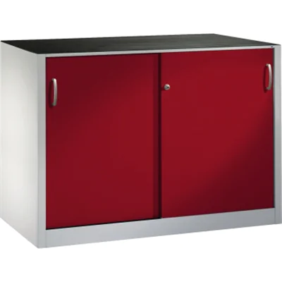 C+P Werkzeugschrank 216609S10043 Schiebetür 1000x1600x600mm lgr/rrt