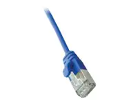 Roline Green - Patch-Kabel - RJ-45 (M) zu RJ-45 (M) - 3 m - U/FTP - CAT 6a - halogenfrei, geformt, ohne Haken, verseilt - Blau