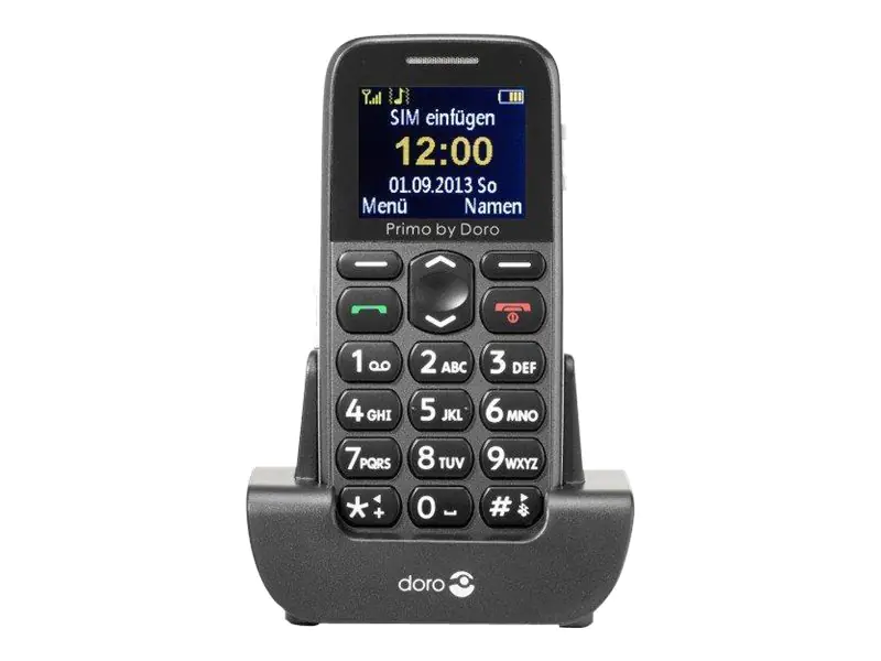Doro Primo 215 - Feature Phone - LCD-Anzeige - 160 x 128 Pixel - Anthrazit
