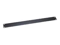 Middle Atlantic Products Middle Atlantic 1RU Blank Rack Panel - Steel - Pack of 12 - Blindabdeckung - Black Powder - 1U - 48.3 cm (19") FEB1-CP12