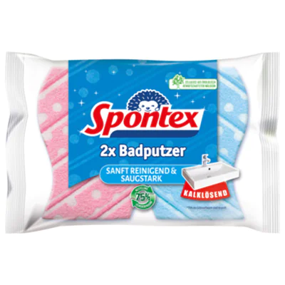 Spontex Schwamm Badputzer 19321009 sort. 2St.