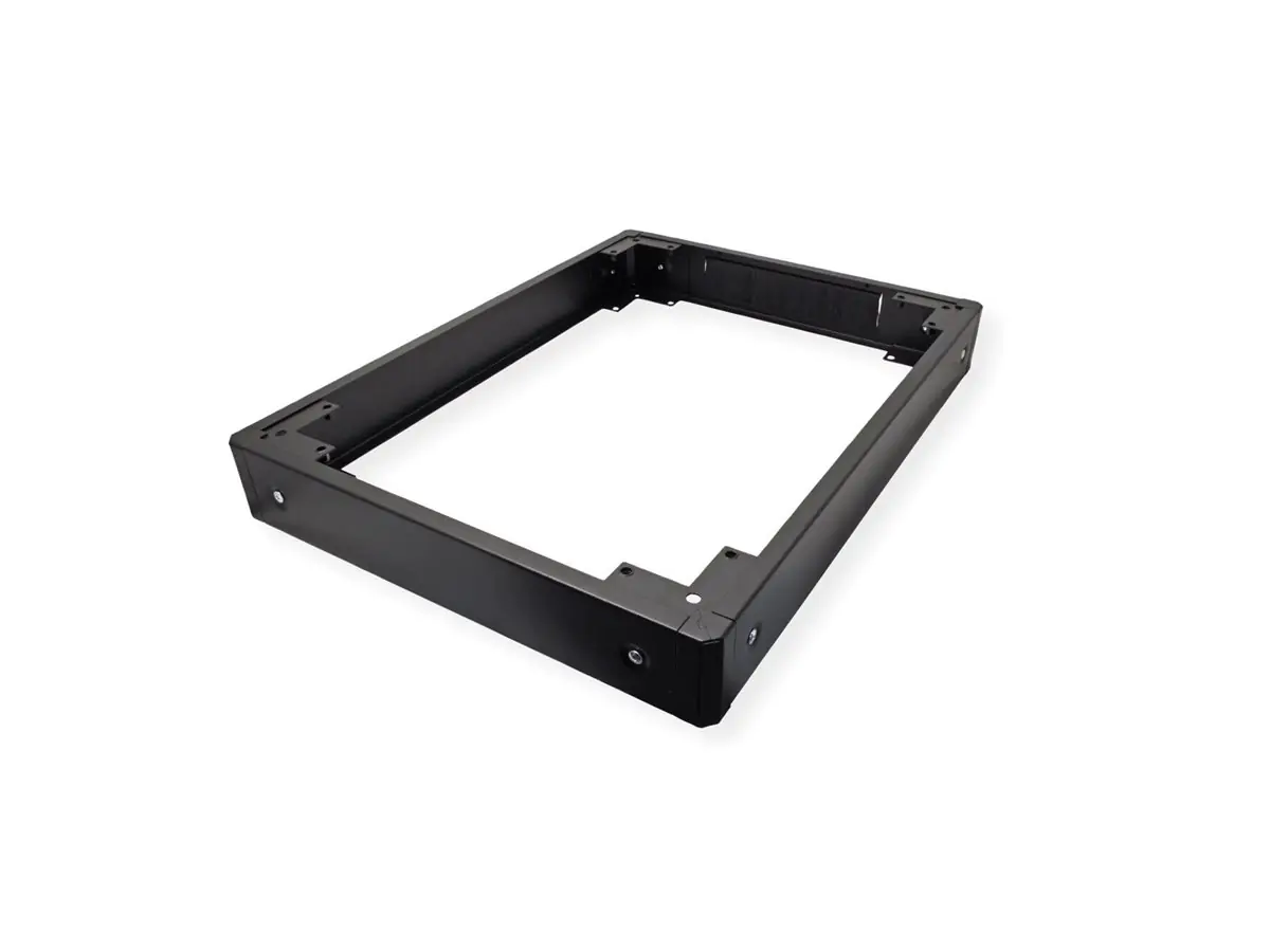 ROLINE Rack-Basis - 600 x 800 mm (B x T) - Jet Black, RAL 9005 - 48.3 cm (19") 26.21.0241