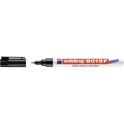 EDDING 8015 F, Schwarz, Rundspitze, Schwarz, Weiß, Fein, 0,75 mm, -183 - 500 °C 4-8015