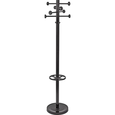 Jakob Maul GmbH MAUL 9406090, Bodenstehend, Metall, Kunststoff, 16 Haken, Schwarz, Erwachsene, 365 mm
