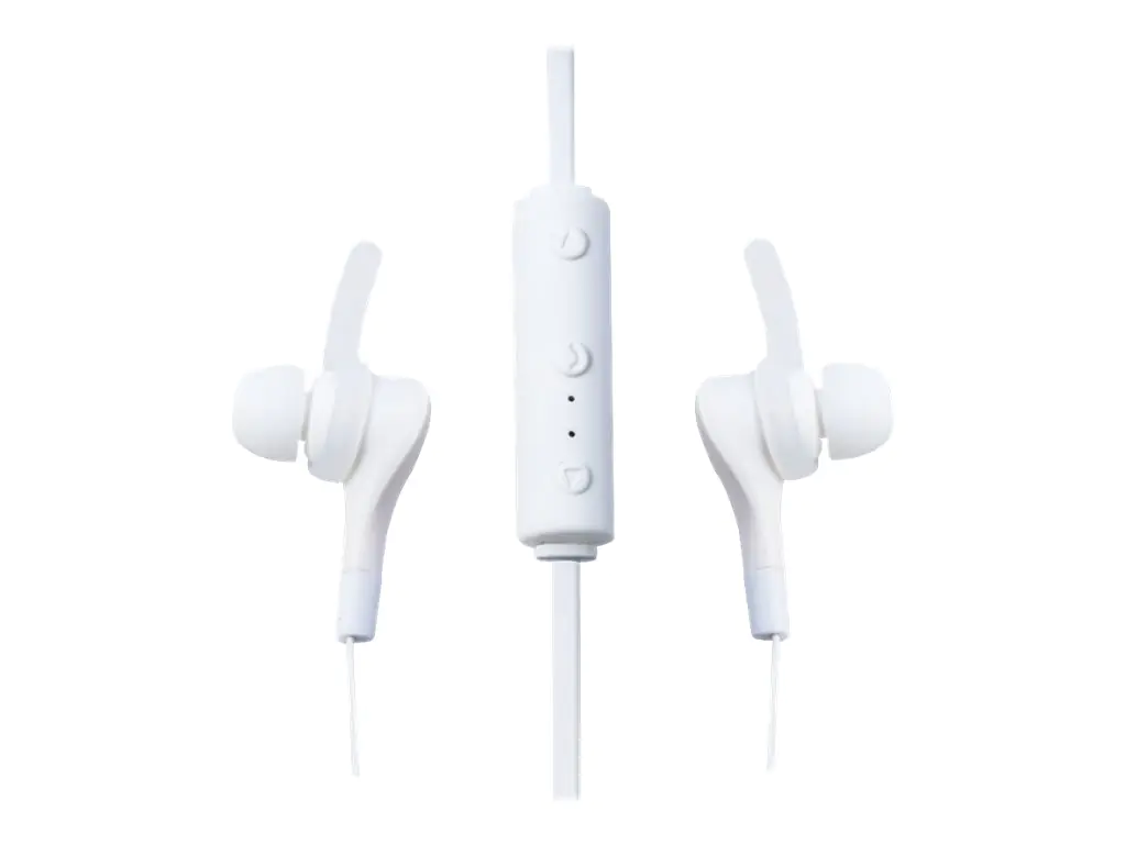 LogiLink Bluetooth In-Ear Headset - Headset - im Ohr - Bluetooth - kabellos - weiß