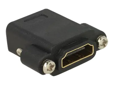 Delock - HDMI-Adapter - HDMI (W) bis HDMI (W) - Schwarz