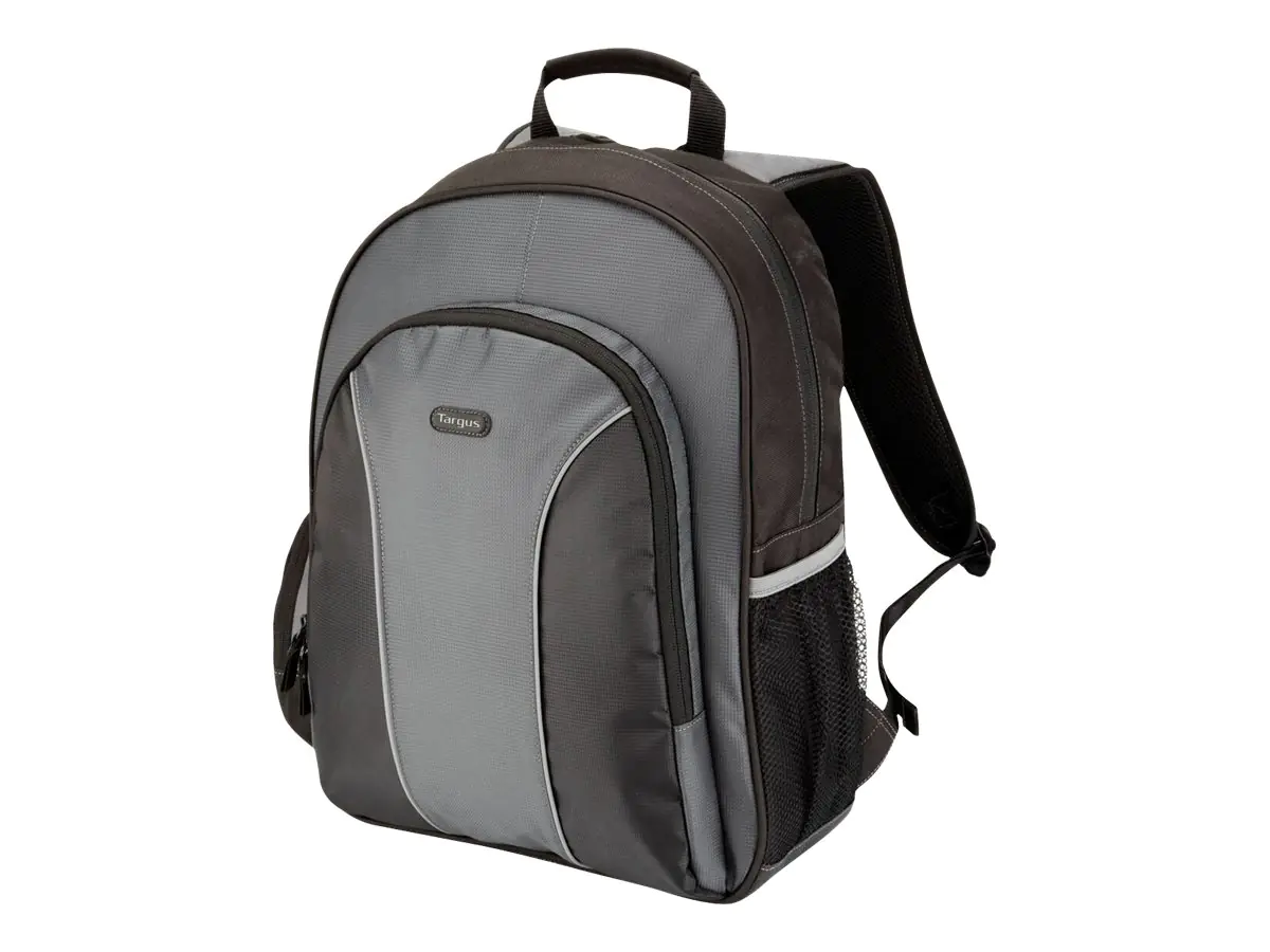 Targus Essential - Notebook-Rucksack - 40.6 cm - 15.4" - 16" - Grau, Schwarz