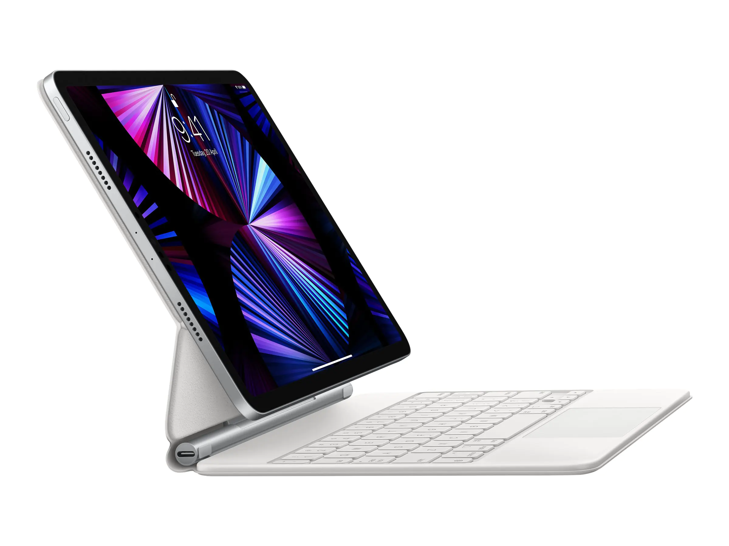 Apple Magic Keyboard - Tastatur und Foliohülle - mit Trackpad - hinterleuchtet - Apple Smart