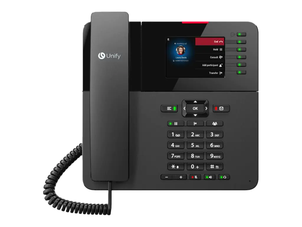 Unify OpenScape Desk Phone CP410 - VoIP-Telefon - SIP, CorNet IP, HFA - mehrere Leitungen