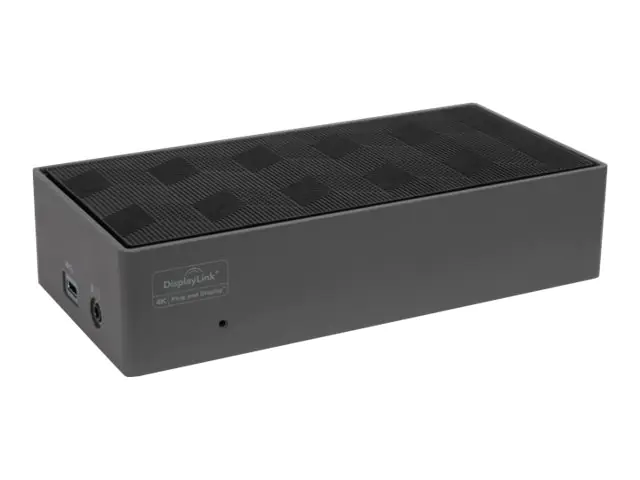 Targus Universal DV4K Docking Station - Dockingstation - USB-C / Thunderbolt 3 - 2 x HDMI, 2 x DP - 1GbE - Europa