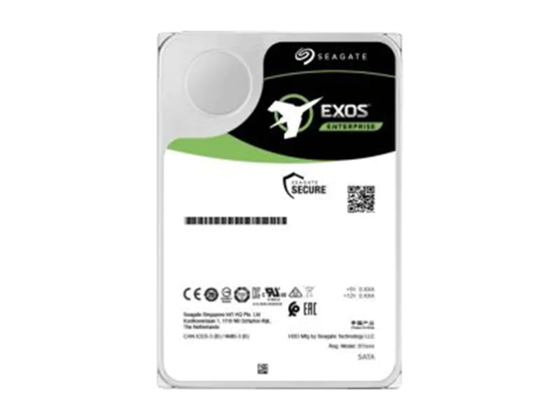 Seagate Exos X18 ST16000NM004J - Festplatte - 16 TB - intern - SAS 12Gb/s - 7200 rpm - Puffer: 256 MB
