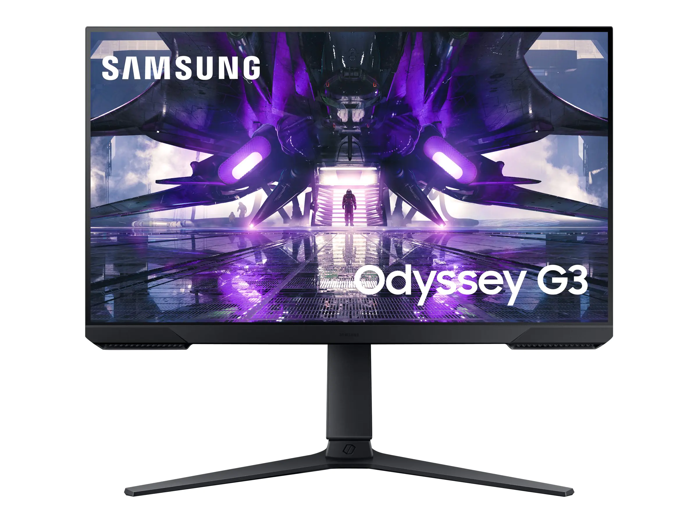 Samsung Odyssey G3 S24AG324NU - LED-Monitor - 61 cm (24") - 1920 x 1080 Full HD (1080p) @ 165 Hz - VA - 250 cd/m² - 3000:1 - 1 ms - HDMI, DisplayPort - Schwarz