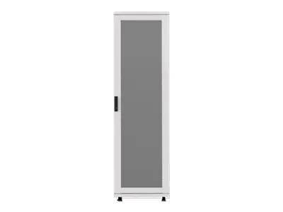 Intellinet Network Cabinet, Free Standing (Basic), 26U, Usable Depth 123 to 773mm/Width 503mm, Grey, Flatpack, Max 600kg, Server Rack, IP20 rated, 19", Steel, Single-Point Door Lock, One Lock Per Side Panel, Three Year Warranty - Schrank - bodenstehe