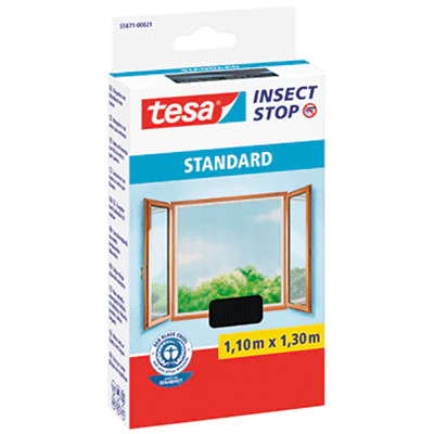 Tesa 55671-00021, 1100 mm, 1300 mm, Schwarz