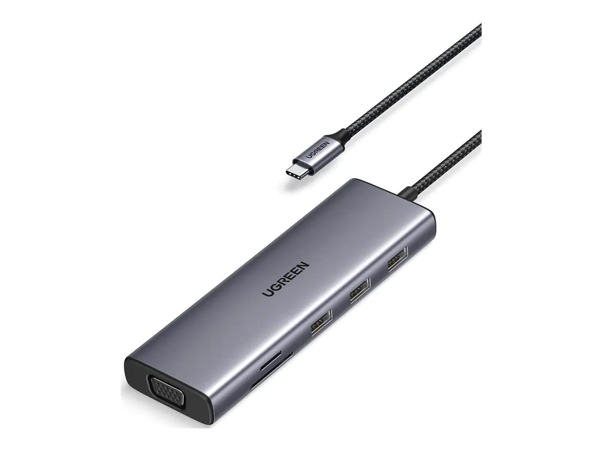 Ugreen Dockingstation - USB-C - HDMI, VGA