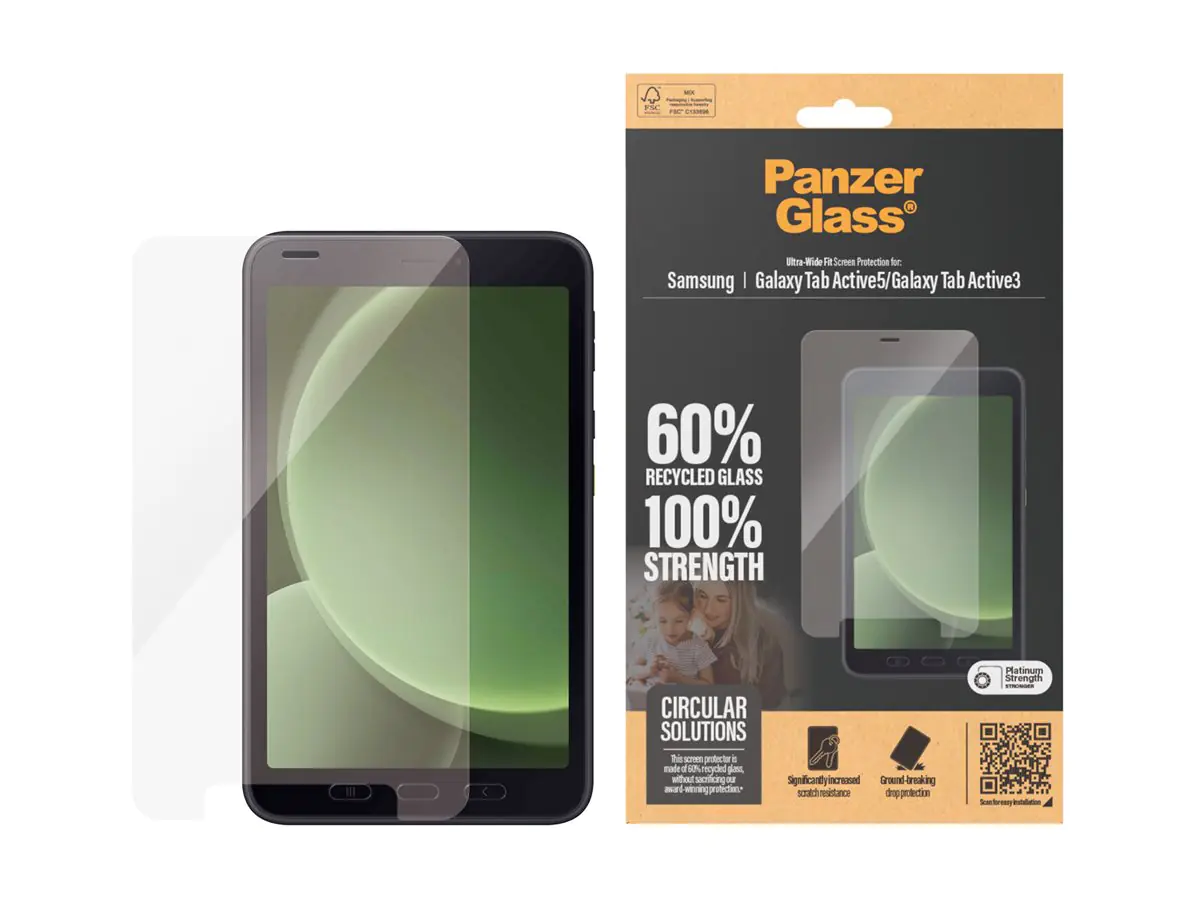 PanzerGlass Bildschirmschutz für Tablet - ultrabreite Passform
