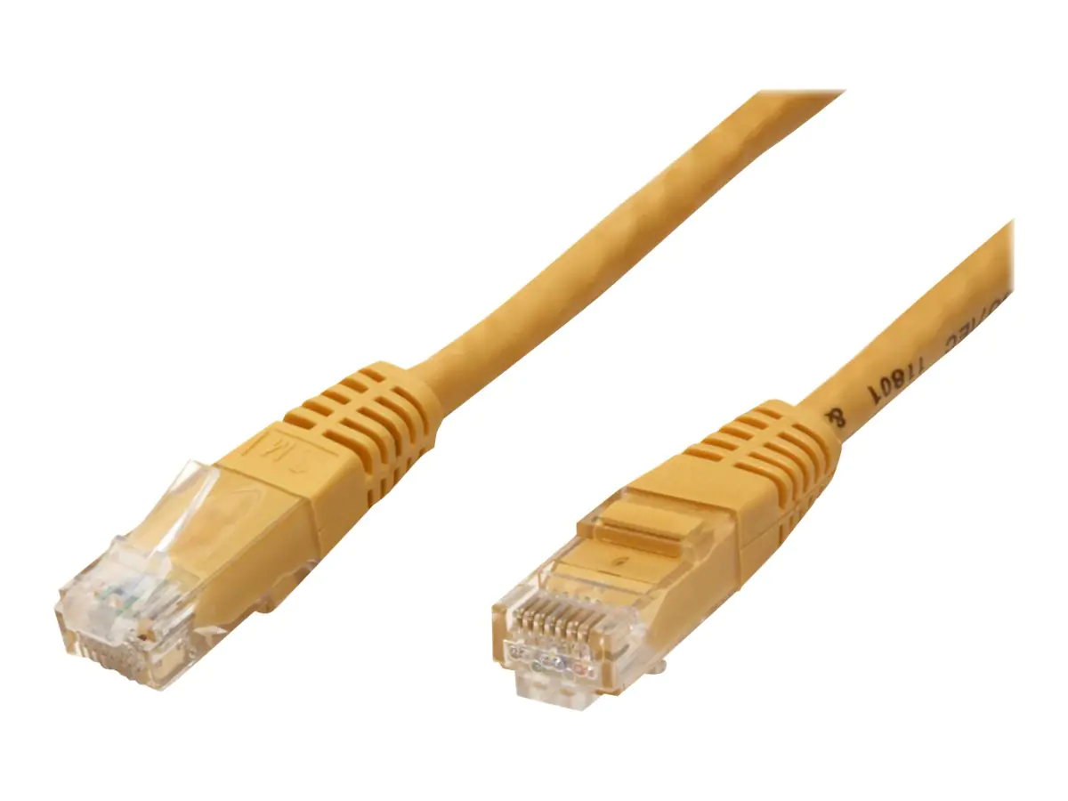 VALUE - Patch-Kabel - RJ-45 (M) zu RJ-45 (M) - 1.5 m - UTP - CAT 6e - geformt, verseilt - Gelb