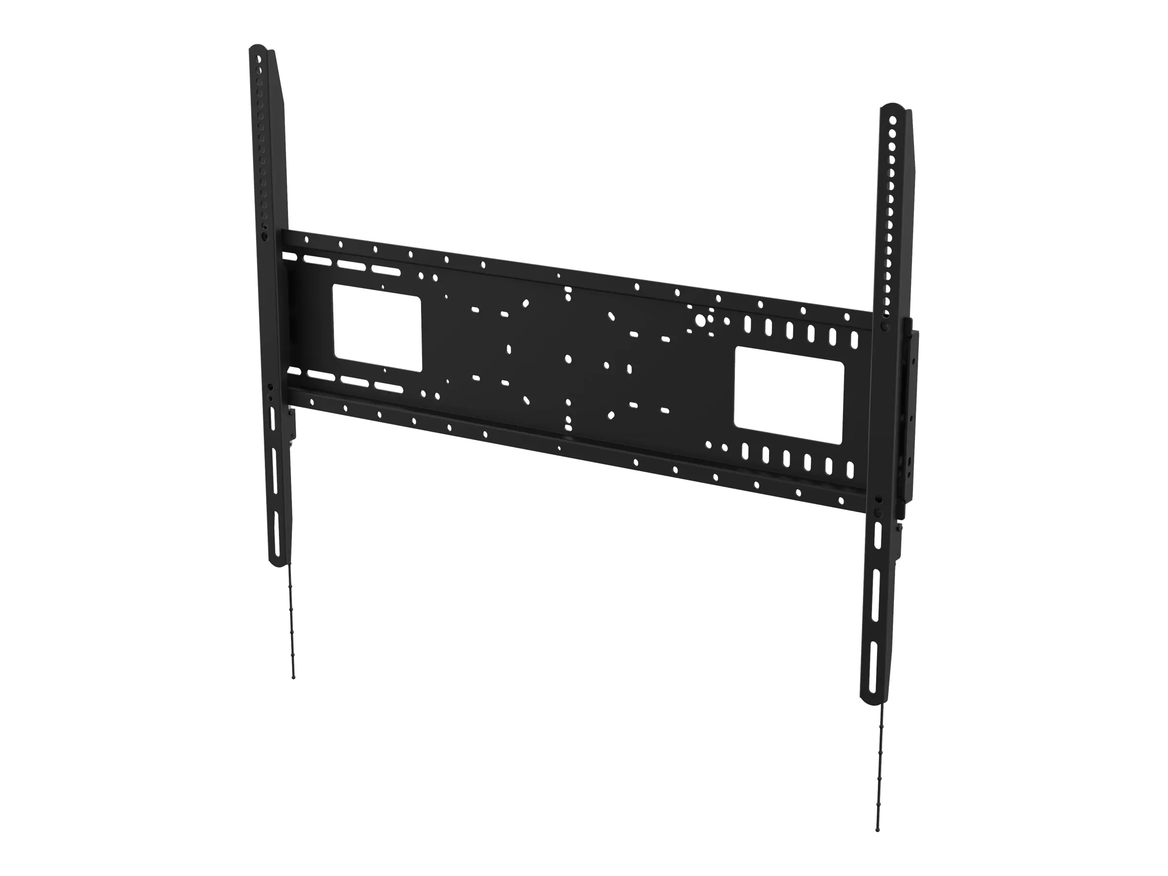 Vision VFM-W8X6 - Heavy Duty - Klammer - für Media Player / LCD-Display - kaltgewalzter Stahl - Schwarz - Bildschirmgröße: 140-213 cm (47"-90") - Wandmontage