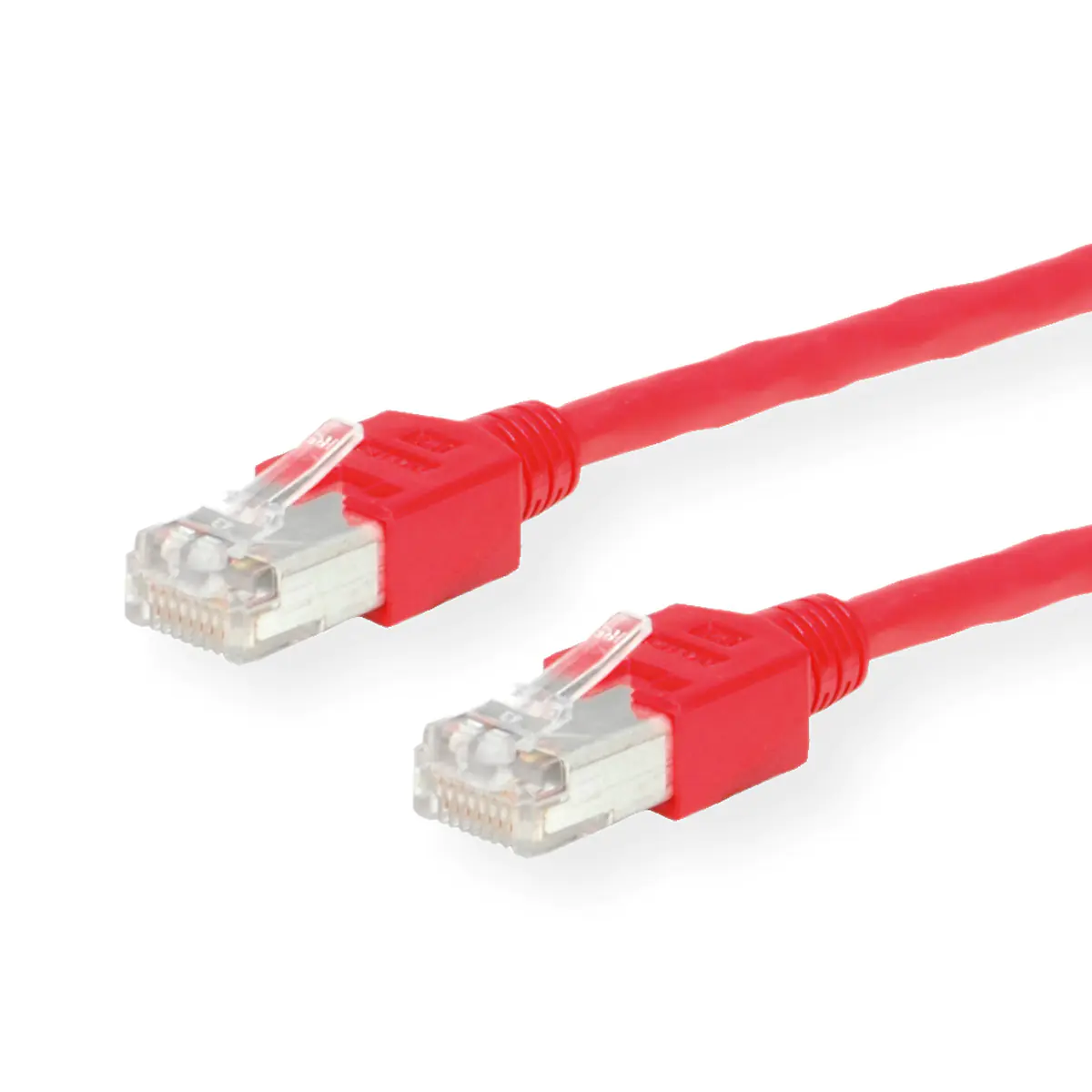 LEONI Kerpen D1-20 SF/U gekreuzt 2.0 m rot - Kabel - Netzwerk