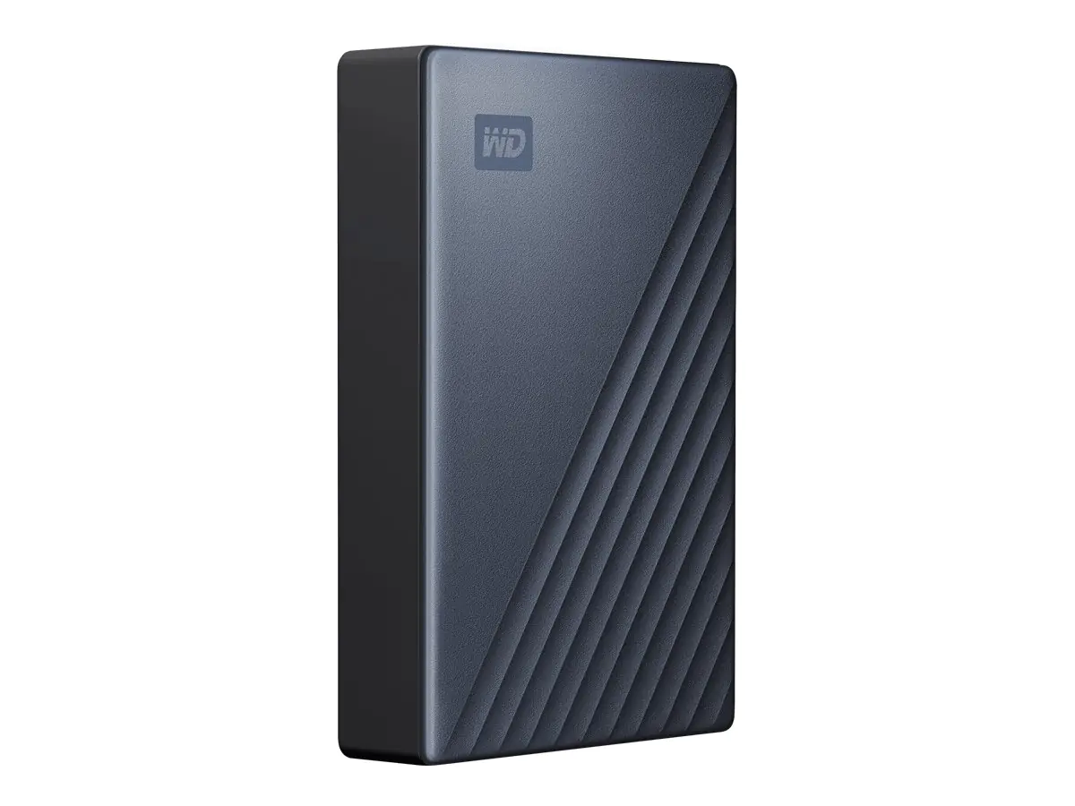 WD My Passport Ultra WDBFTM0040BBL - Festplatte - verschlüsselt - 4 TB - extern (tragbar) WDBFTM0040BBL-WESN