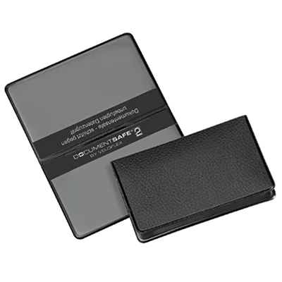 Veloflex 3274800, Schwarz, PVC, 2 Karten, 100 mm, 65 mm