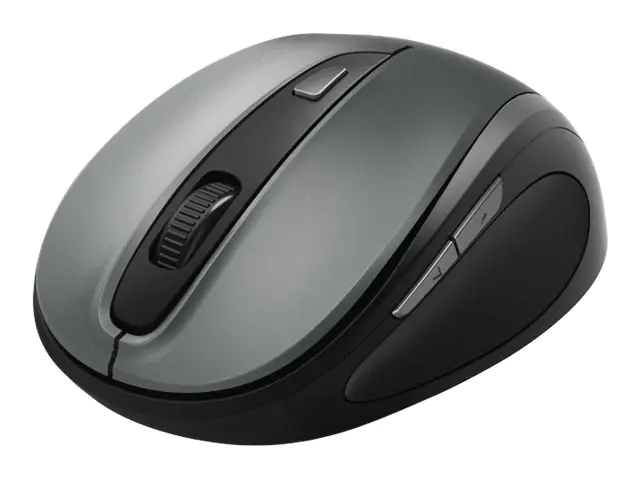 Hama MW-400 - Maus - optisch - 6 Tasten - kabellos - kabelloser Empfänger (USB) - Anthrazit